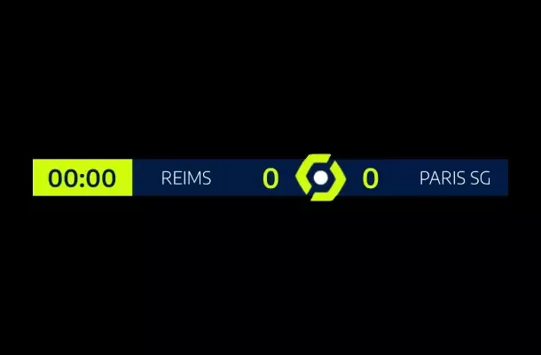 Plantilla de marcador Ligue 1 para OBS